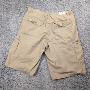 Lifted Research Group LRG Shorts Men 36 Beige Ripstop Cargo Work Casual Summer